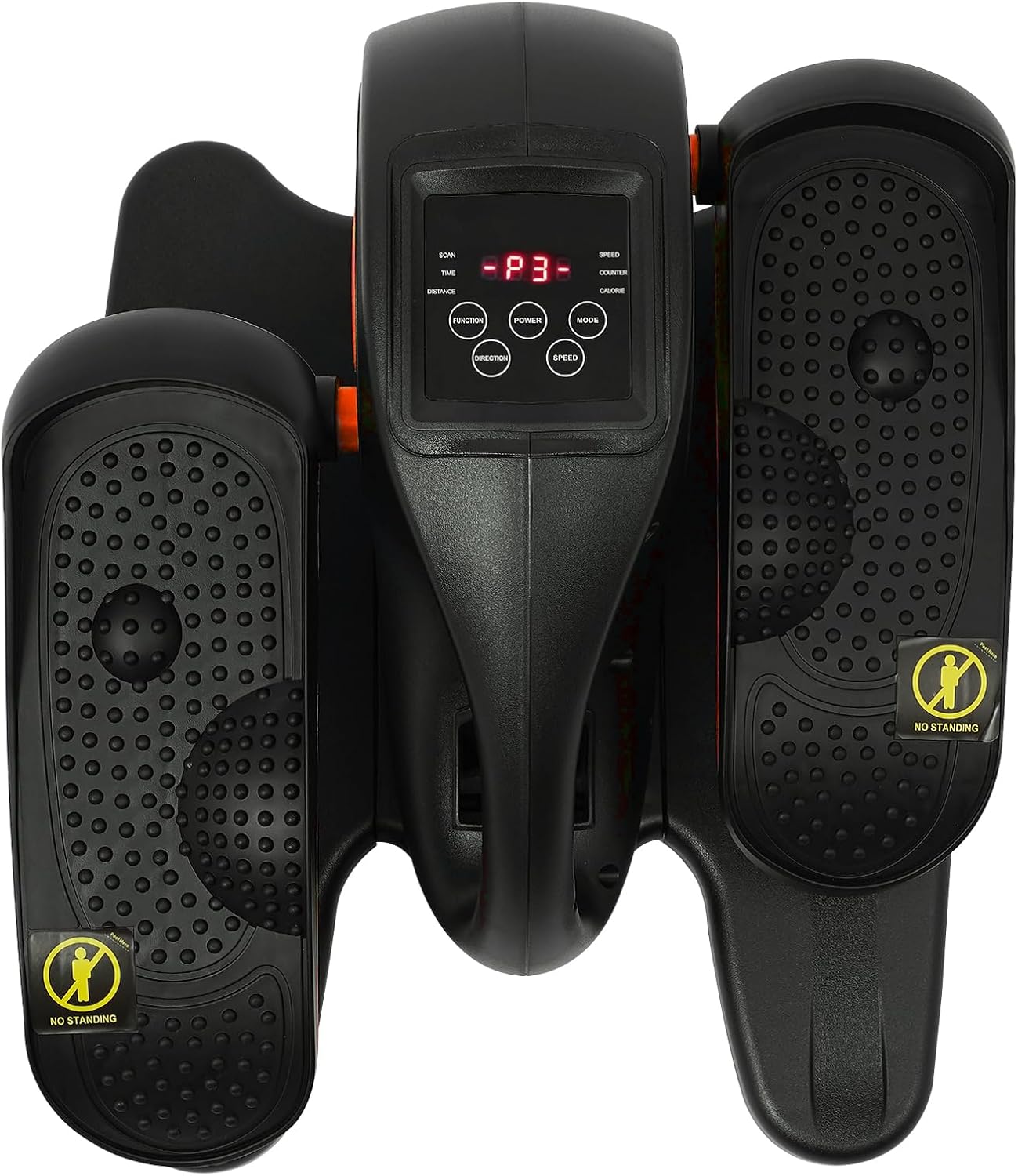 Under Desk Elliptical Machine, Seated Pedal Exerciser with Remote Control N1508