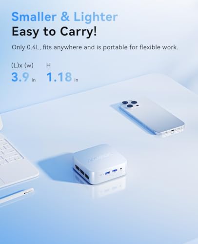 Mini PC Twin Lake N150 16GB RAM 512GB SSD 4K Dual Display N284