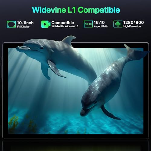 Android Tablet 10 Inch, Octa-Core, 10GB RAM 64GB ROM, 6000mAh Battery I581