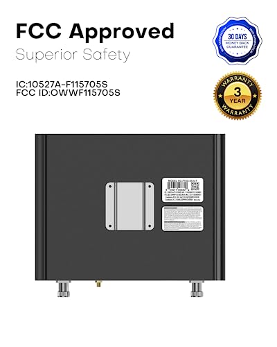 Cell Phone Signal Booster, 8000 sq ft Coverage, 2 Indoor Antennas, 4G 5G LTE P857652
