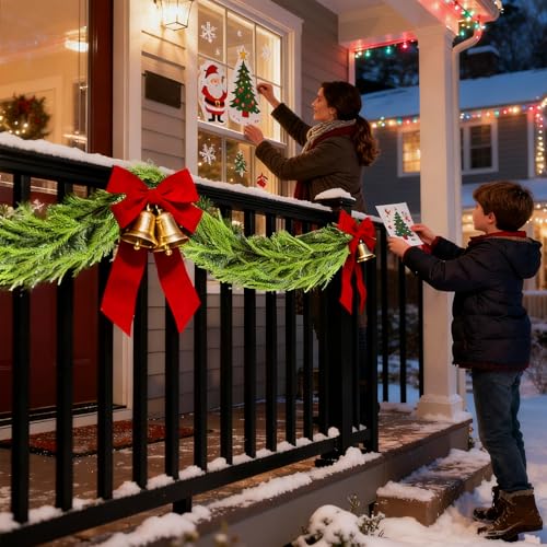 Artificial Norfolk Pine Garland 9FT for Holiday Decor D6529