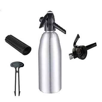 Soda Siphon Aluminum 1 Liter for Sparkling Water U573636