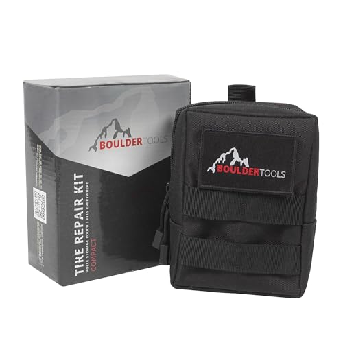 Compact Tire Repair Kit with Molle Storage Pouch R9899