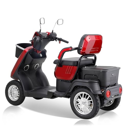 Heavy-Duty 4-Wheel Mobility Scooter for Seniors, 500 lbs Capacity, 3-Speed Mode C58154
