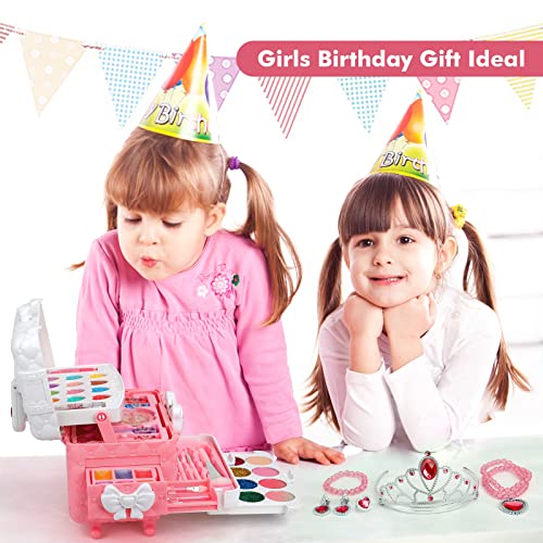 Washable Makeup Kit for Girls Pretend Play Toys D653624
