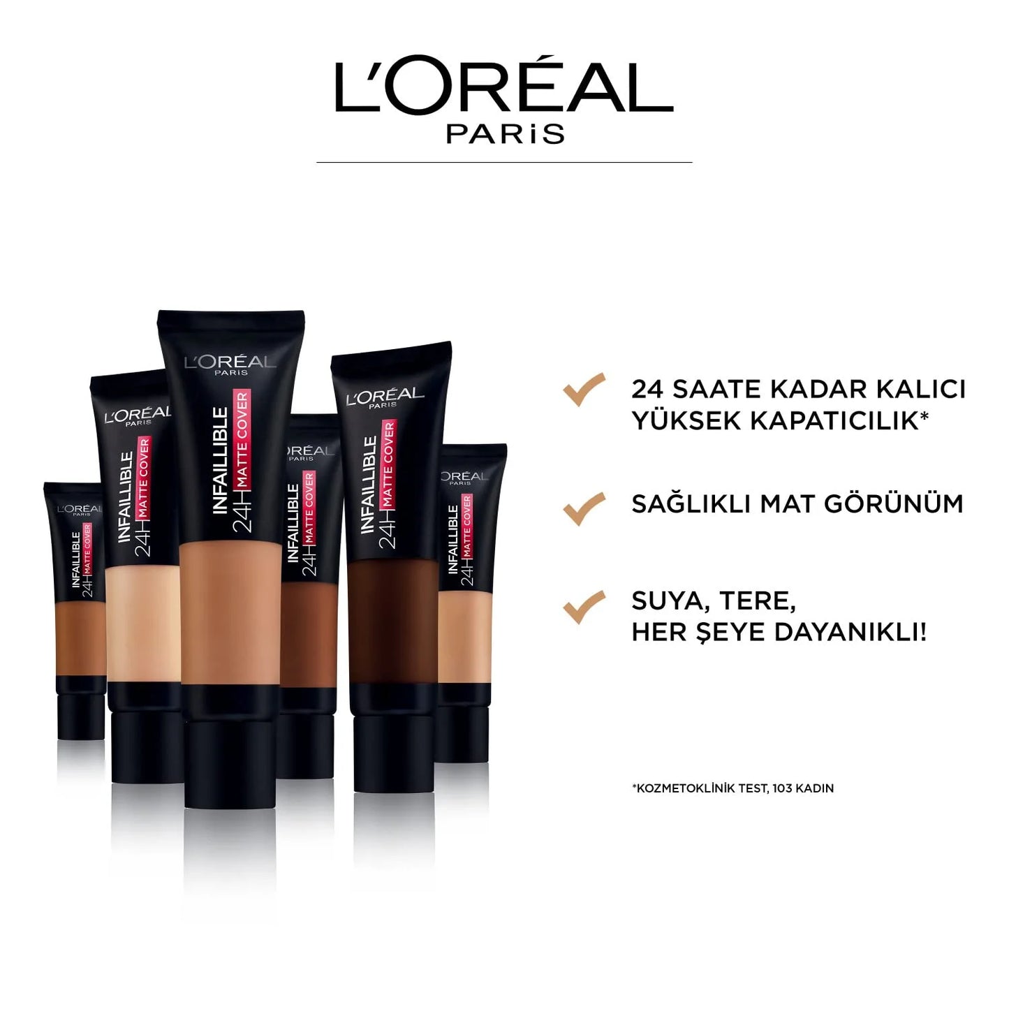 Liquid Foundation with Niacinamide, Long Lasting, Natural Finish, SPF 25 C212
