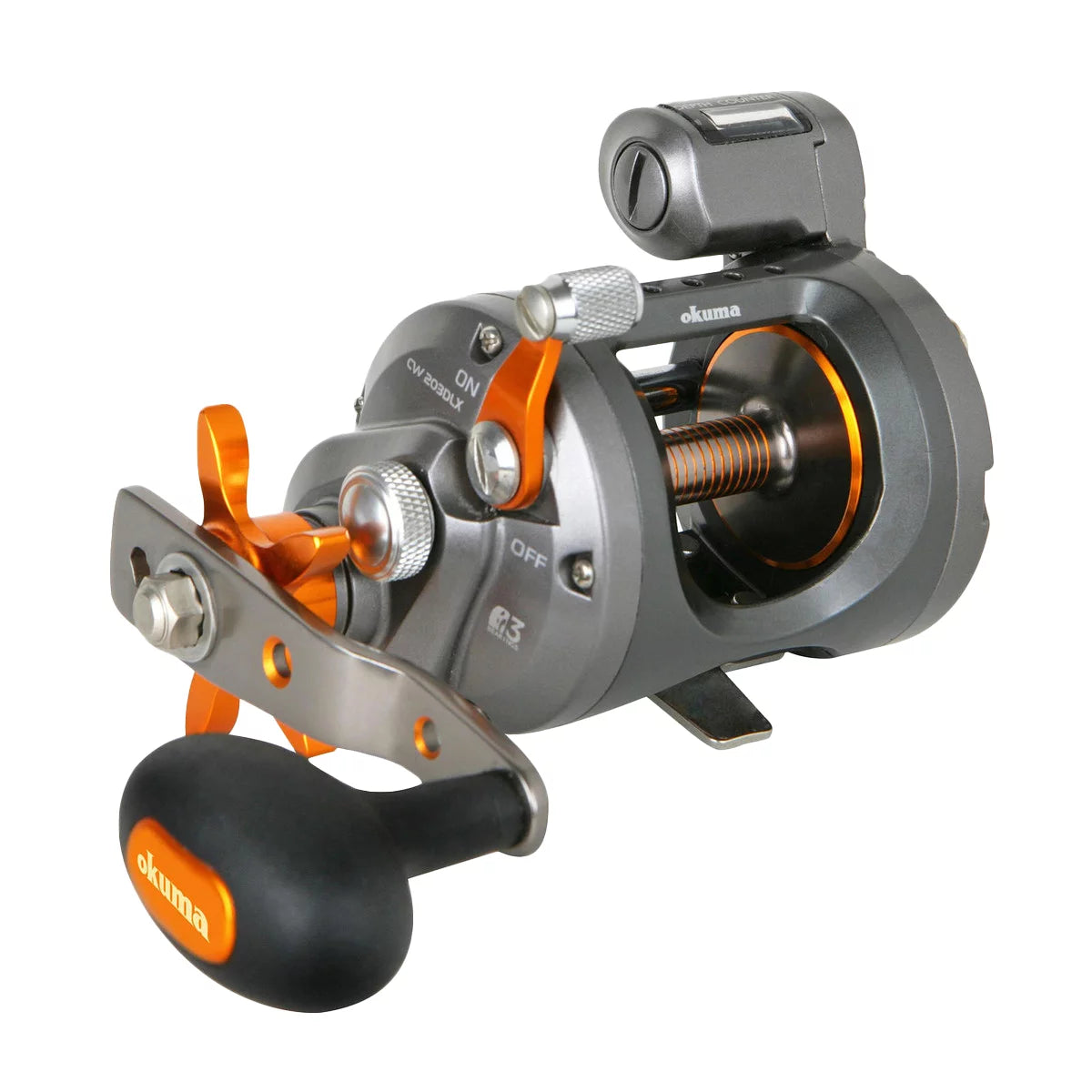 Line Counter 5.1:1 Fishing Reel, Left Hand H84309