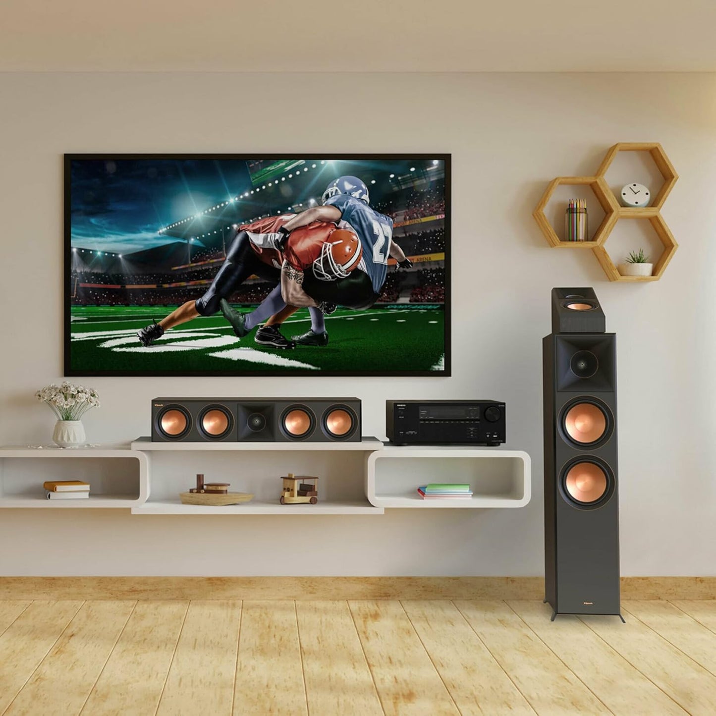 7.2 Channel Network AV Receiver with HDMI Cable D81374