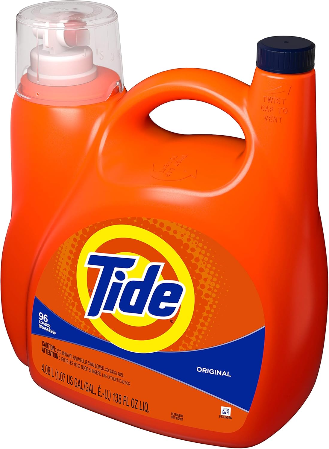 Laundry Detergent, Original, 96 Loads B49217
