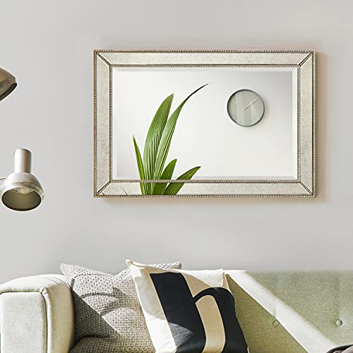 Antique Beveled Wall Mirror, 24" x 54", Ready to Hang H690609