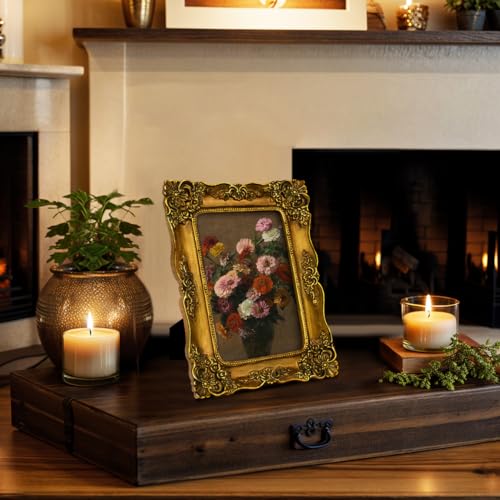 Ornate 8x10 Picture Frame for Wall or Tabletop H9924