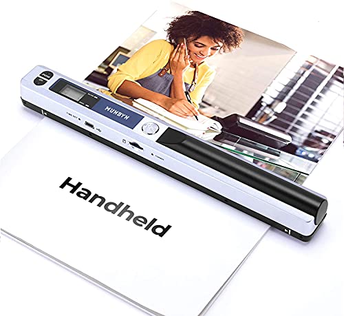 Portable Scanner for A4 Documents Photos, 900 DPI, Flat Scanning with 16G SD Card M143995