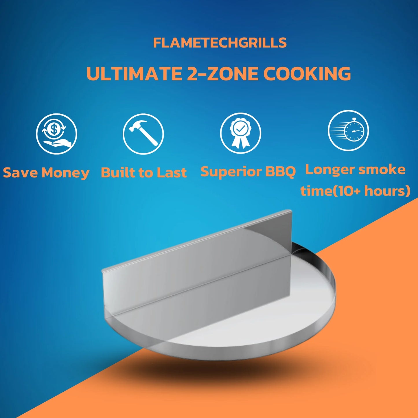 Charcoal Basket and Drip Tray for Weber Kettle 22 Inch F5571