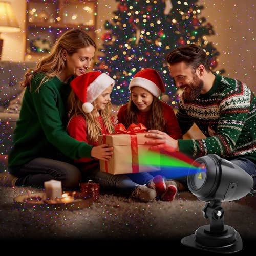 Outdoor Garden Laser Lights Projector, Red Green Blue, Waterproof A835206