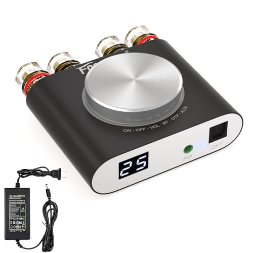 160W Mini Bluetooth 5.0 Power Amplifier, 2 Channel Stereo Hi-Fi Digital Amp W6936