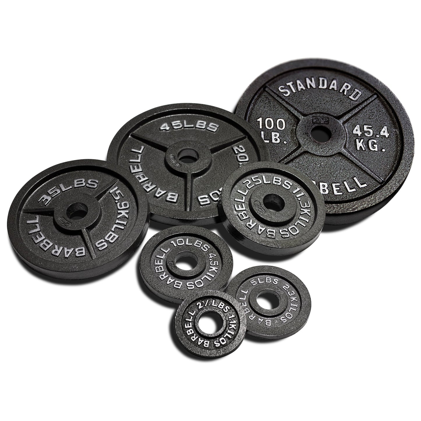 100 lb Olympic Cast Iron Weight Plate L903