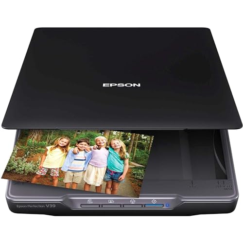 Color Photo and Document Flatbed Scanner, 4800 dpi, USB Power K82407
