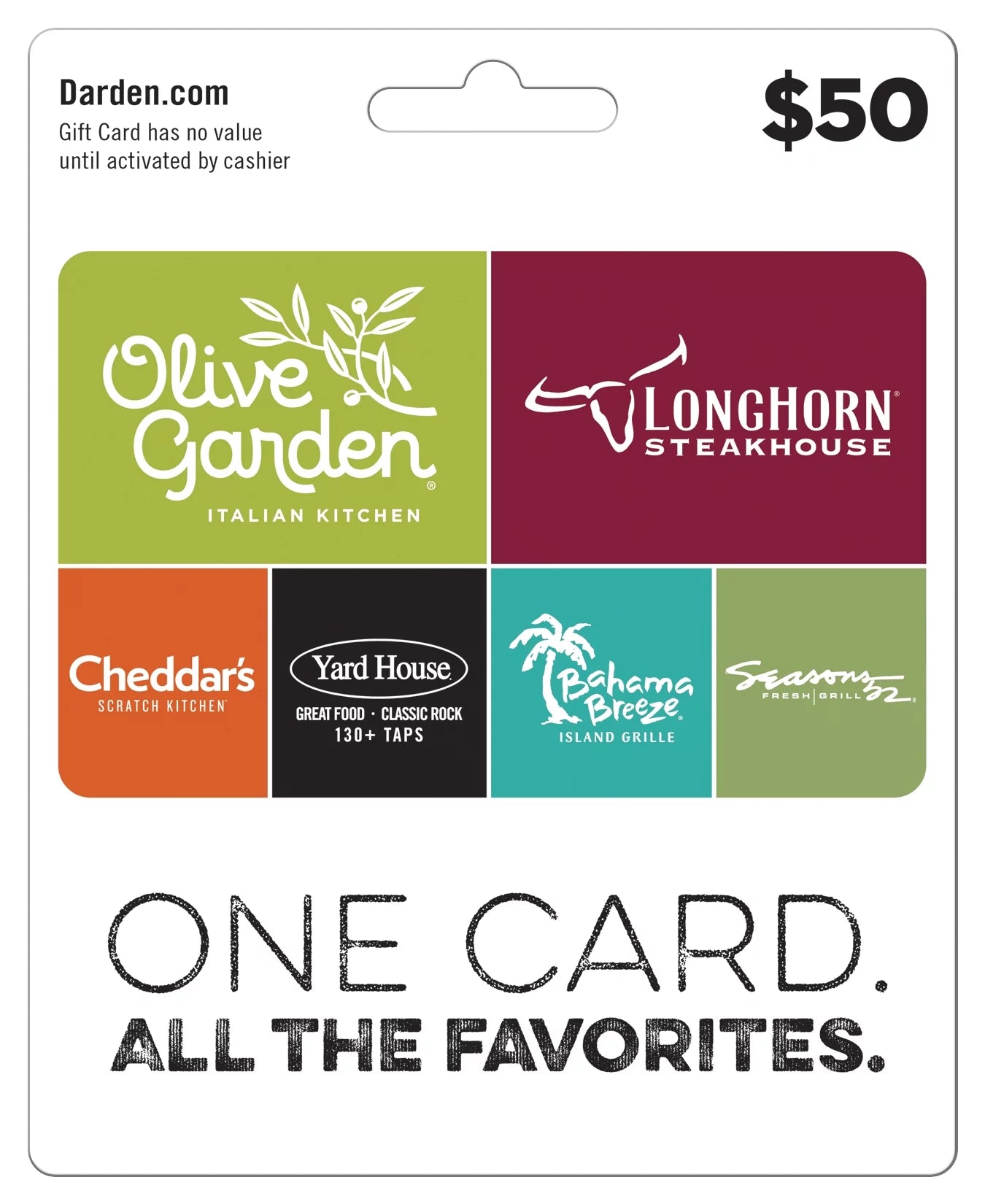 $50 Gift Card C443834