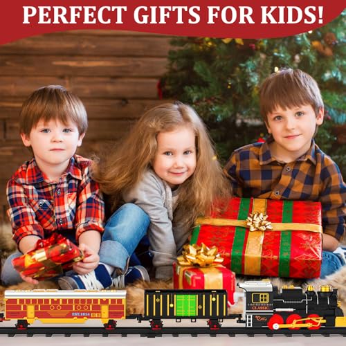 Train Set with Smokes, Lights and Sound for Toddlers H75722