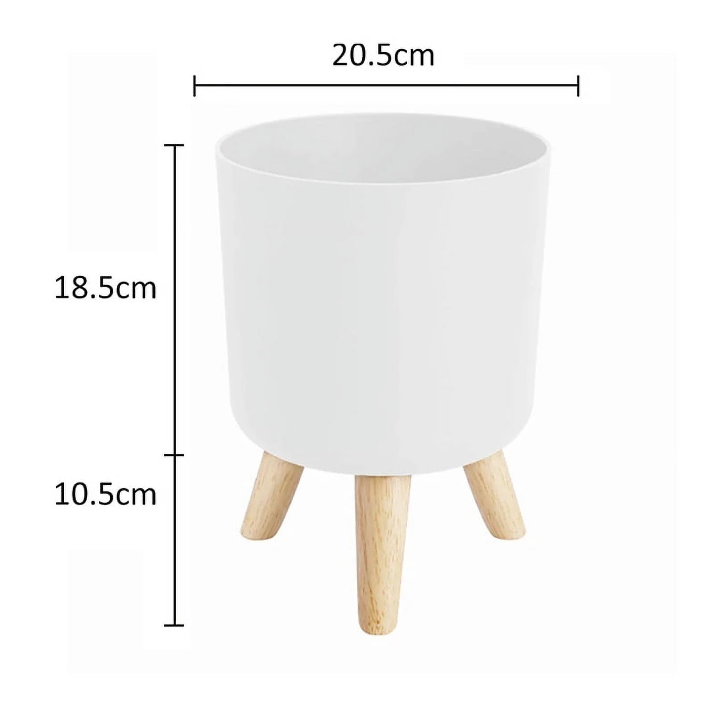 Wooden Legged Floor Standing Planters for Indoor Outdoor Use P355719