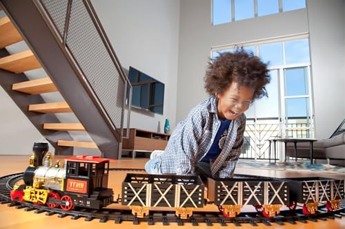 Christmas Train Set with Real Smoke, Lights and Sounds F87402