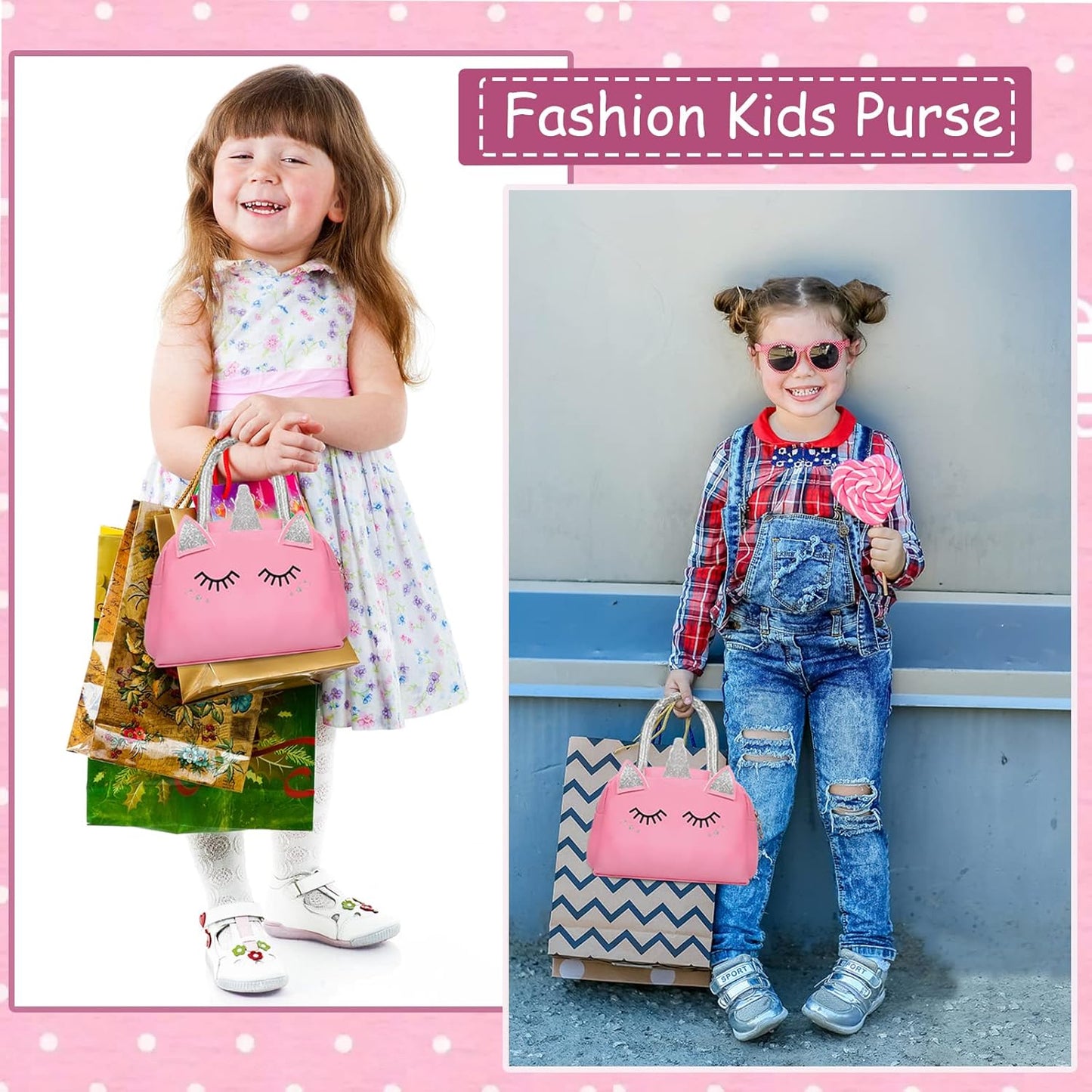 Pretend Makeup Purse Playset for Toddler Girls I897