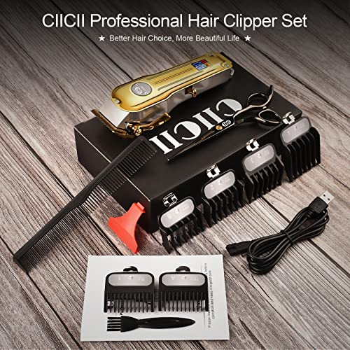 Cordless Hair Clippers for Men with LCD Display, 12-Piece Hair Beard Grooming Kit L428450