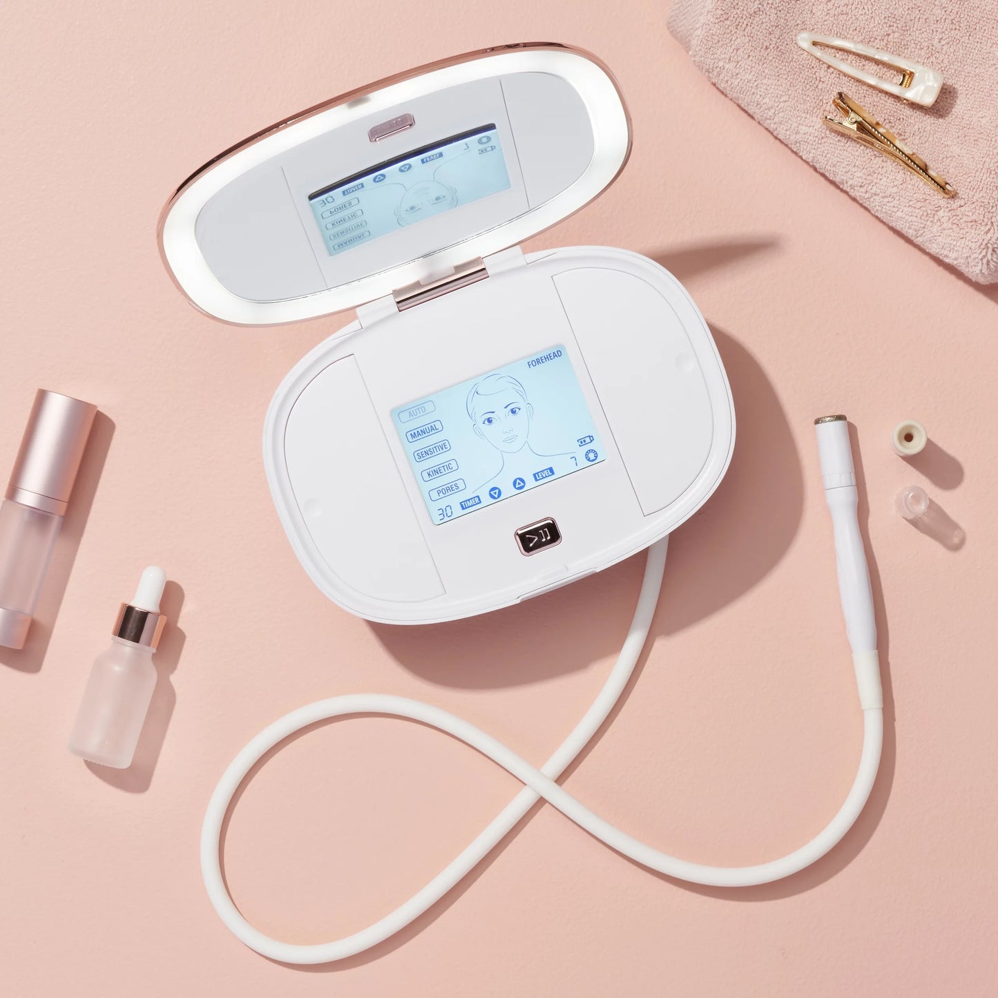 3 in 1 Home Spa Microdermabrasion Machine with Diamond Tips V1115