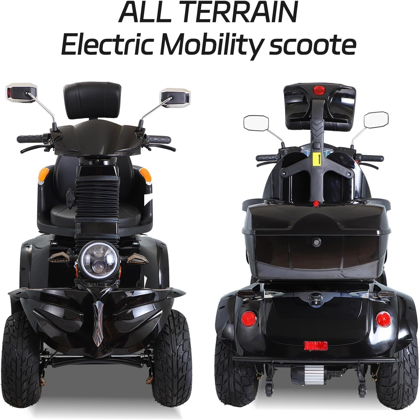 Heavy Duty 4 Wheel Mobility Scooter for Seniors & Adults V150