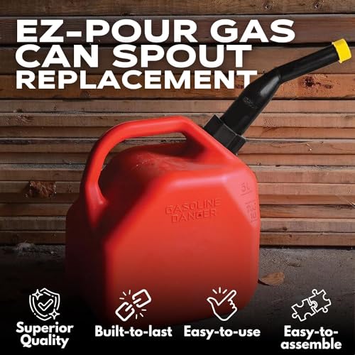 Rigid Spout Replacement and Vent Kit for Water Jugs and Gas Cans N15119