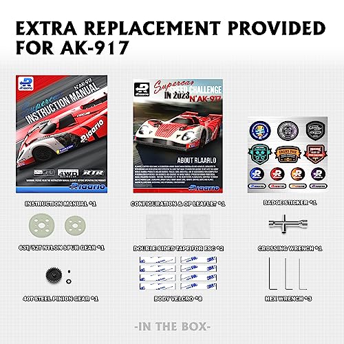 1/10 RTR Brushless RC Car for Adults, 50mph Off-Road Monster Truck 4WD R2126