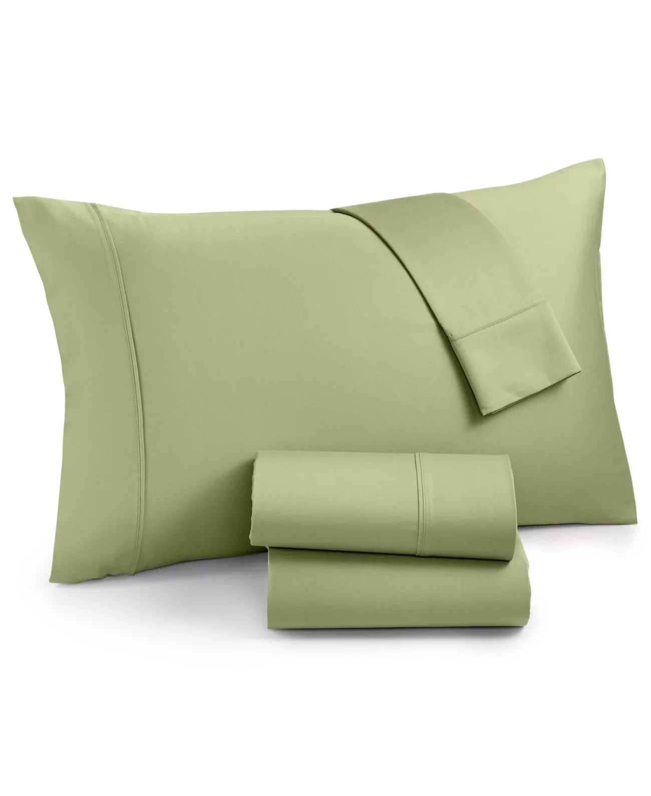 AQ Textiles Bedding Surrey 4 Piece 650 Thread Count Cotton Sateen Bed Sheet Set
