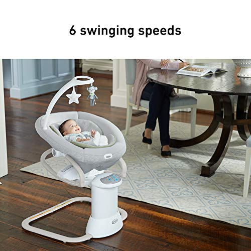 Versatile Baby Swing & Portable Rocker with Removable Rocker Q306