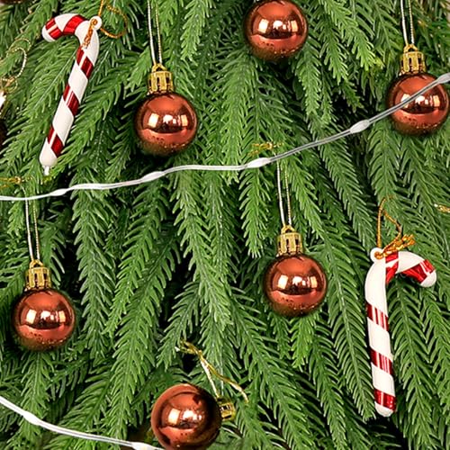 Mini Christmas Tree with 50 LED Lights 24 Inch Tabletop Prelit Artificial Tree J785647
