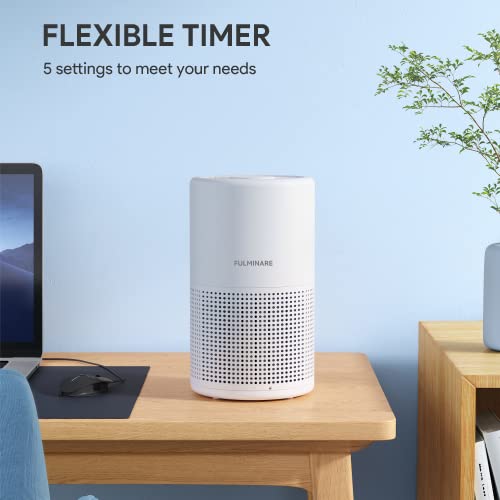 H13 True HEPA Air Purifier for Bedroom, Quiet with Night Light R447898