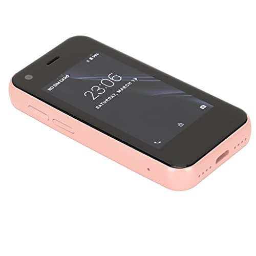 Dilwe XS11 Mini Smartphone for Kids, 3G 2.5Inch Student Pocket Cellphone GPS 1GB 8GB Quad Core Android Cell Phones, Great Kids and Students, 2MP/5MP Camera(2.5" Pearl White)