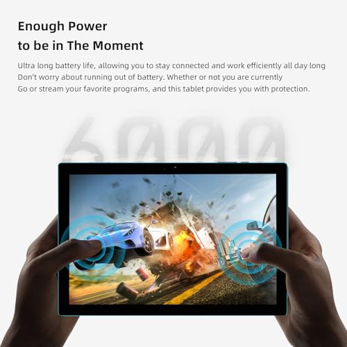 Tablet 10 Inch with Keyboard, Mouse, Case, Stylus, 8GB RAM 64GB ROM K197839