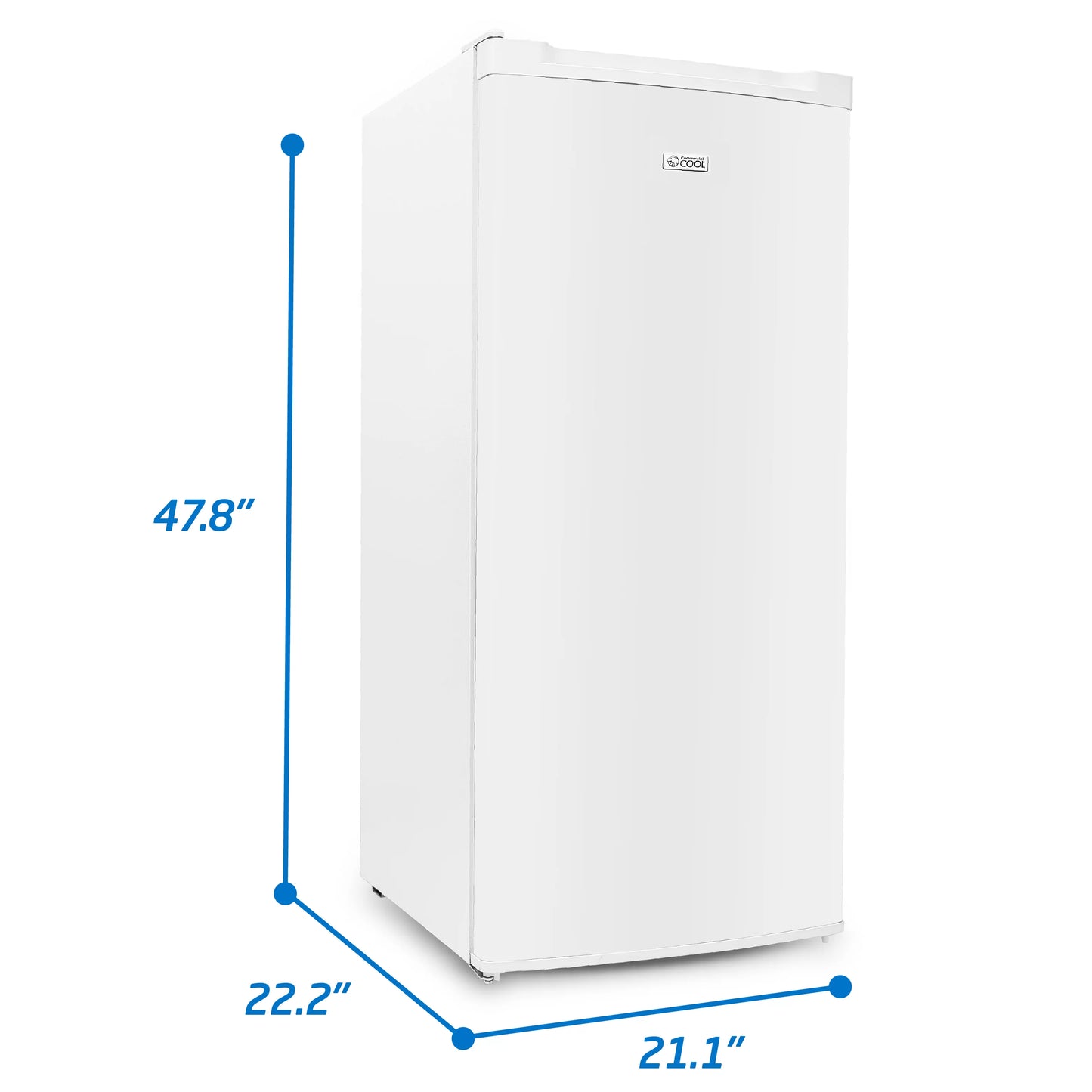 Upright Freezer 5 Cu Ft with Reversible Door, White K597027