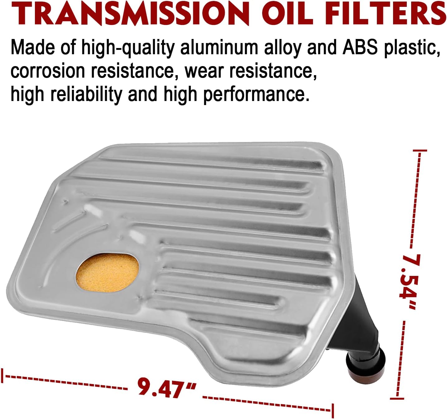 Transmission Filter Kit with Gasket for 4L60-E 4L65-E Deep Pan G162051