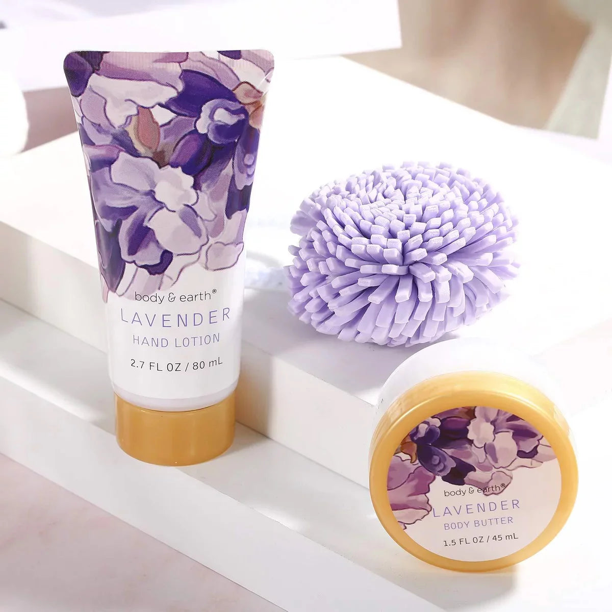 Lavender Bath Gift Set for Women, 11 Pieces C956425