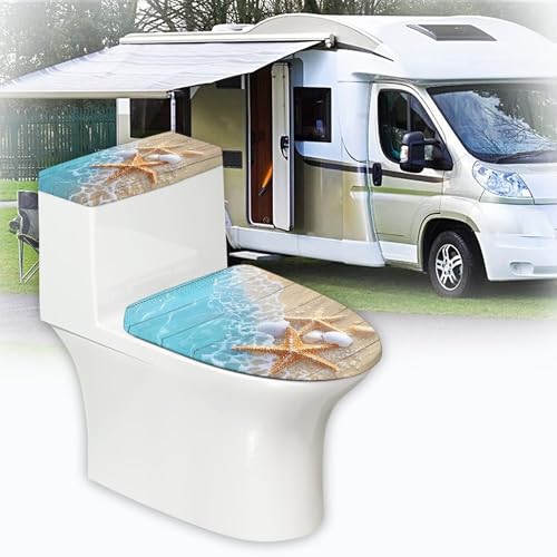 Christmas Toilet Lid and Tank Cover Set for Bathroom Decor Q334993