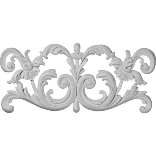 Ekena Millwork 16"W x 7 1/8"H x 5/8"P Ashford Center Onlay