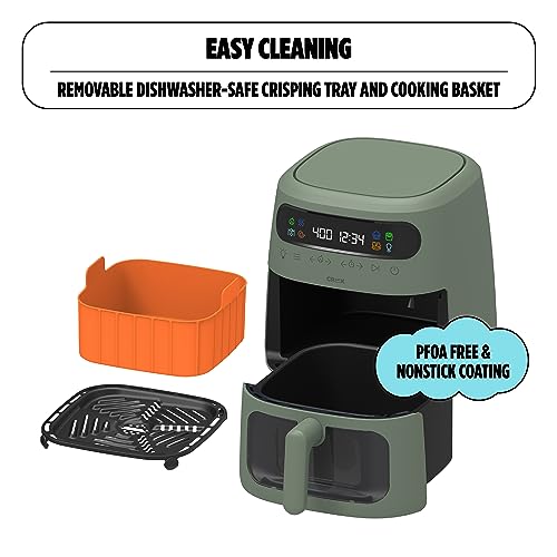 8 QT Digital Air Fryer with Touch Screen and TurboCrisp Technology F231