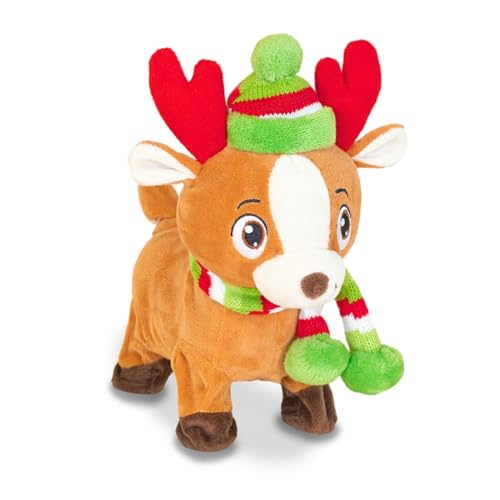 Farting Reindeer Plush Toy - 10 Inch Christmas Gift Y1638