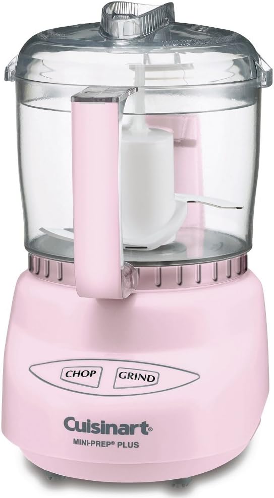 Cuisinart DLC-2ALP Mini-Prep Plus Food Processor, Spring Pink