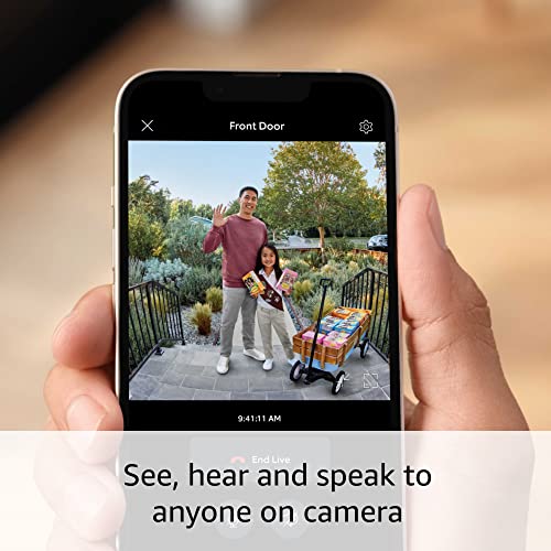 Battery Doorbell with HD+ Video, Motion Detection, and Two-Way Talk Z659478