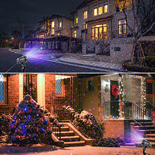 Outdoor Garden Laser Lights Projector, Red Green Blue, Waterproof A835206