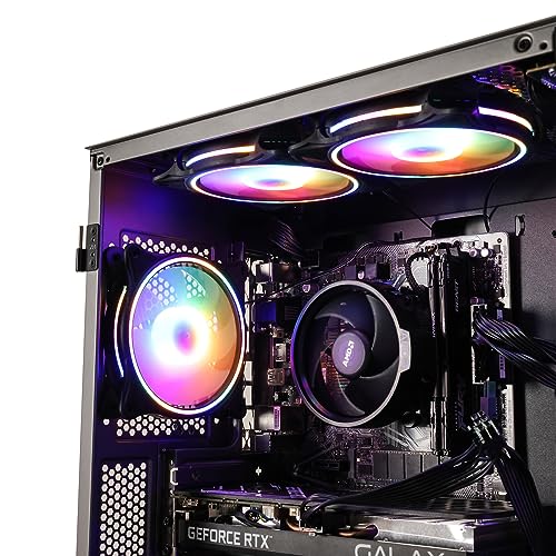 Gaming PC Desktop, AMD Ryzen 5 5600, RTX 4060, 16GB DDR4, 1TB SSD, Windows 11 Pro C560485