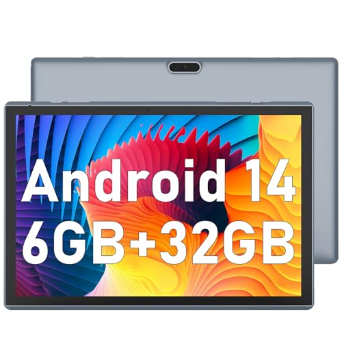 10 inch Android Tablet, 6GB RAM, 32GB ROM, WiFi 6, IPS Screen B37979