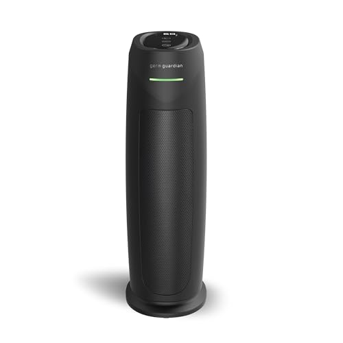 Air Purifier with HEPA Filter for Large Rooms, Removes Smoke, Pet Dander, Pollen, and Odors E469